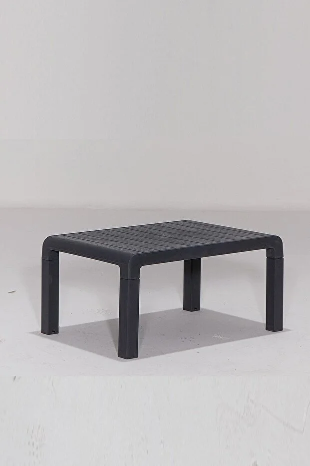 Silva 2 1 1 S Minderli Bahçe, Balkon Teras Takımı - Bahçe Mobilyası 4 Kişilik Bahçe Takımı Antrasit